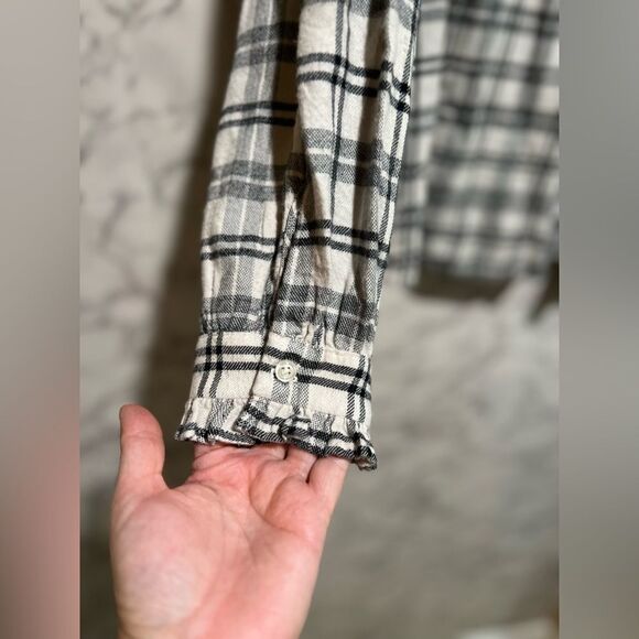 RAILS ARIANA SHIRT IVORY ONYX CHECK - Picture 5 of 16